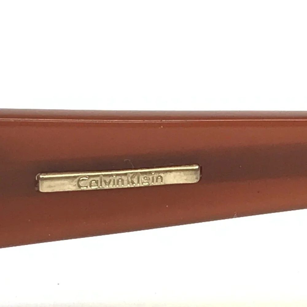 Calvin Klein Eyeglasses Frames 965 125 Tortoise Brown Red Cat Eye 53-15-135